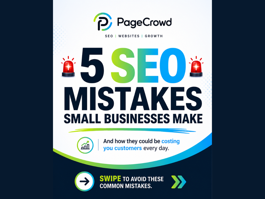 5 SEO Mistakes Small Businesses Make (And How to Fix Them)
