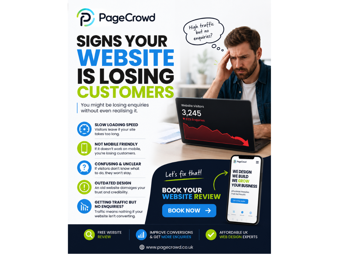 5 Signs Your Website Is Losing You Customers