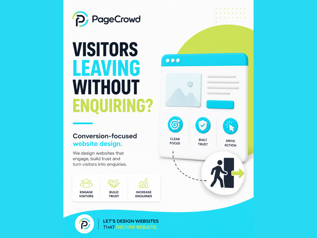 Why Visitors Leave Your Website Without Enquiring (And How to Fix It)