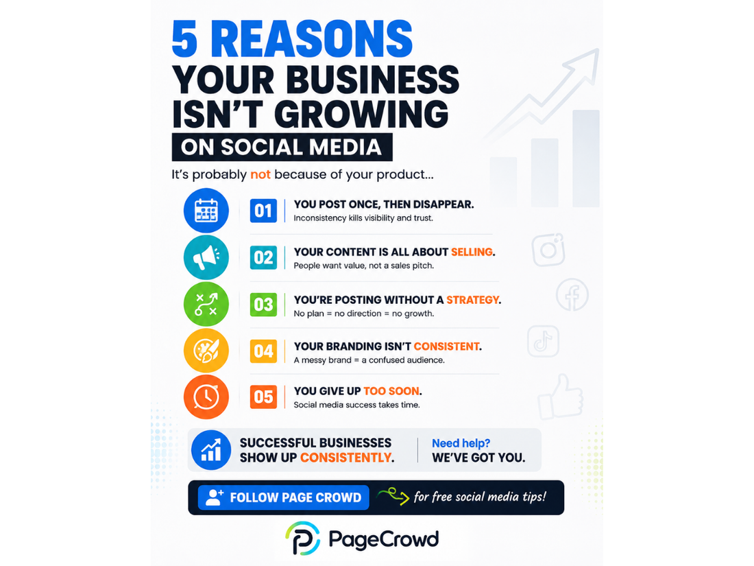 5 Reasons Businesses Fail on Social Media (And How You Can Avoid Them)