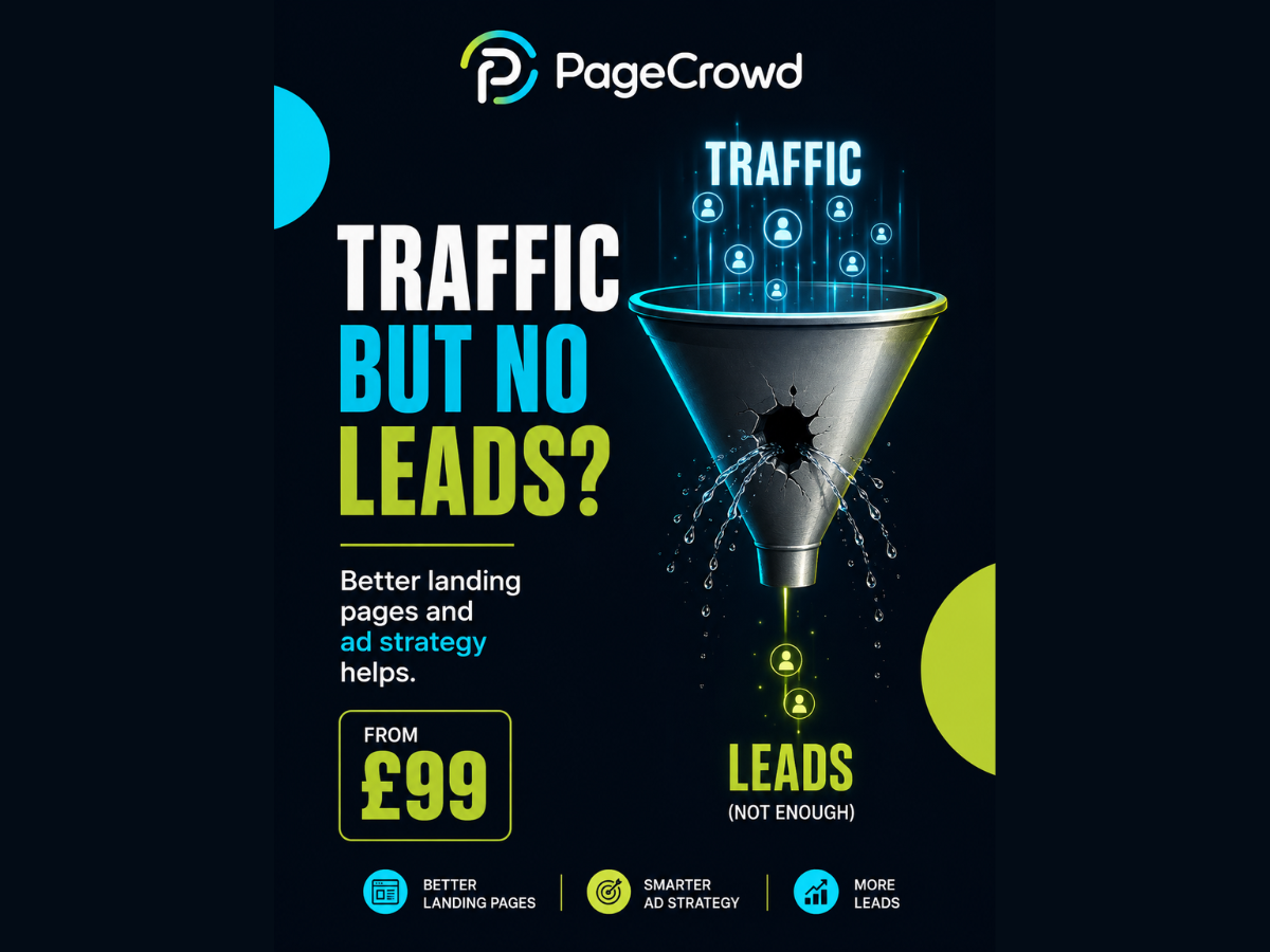 Getting Traffic But No Leads? Here's Why Your Website Isn't Converting