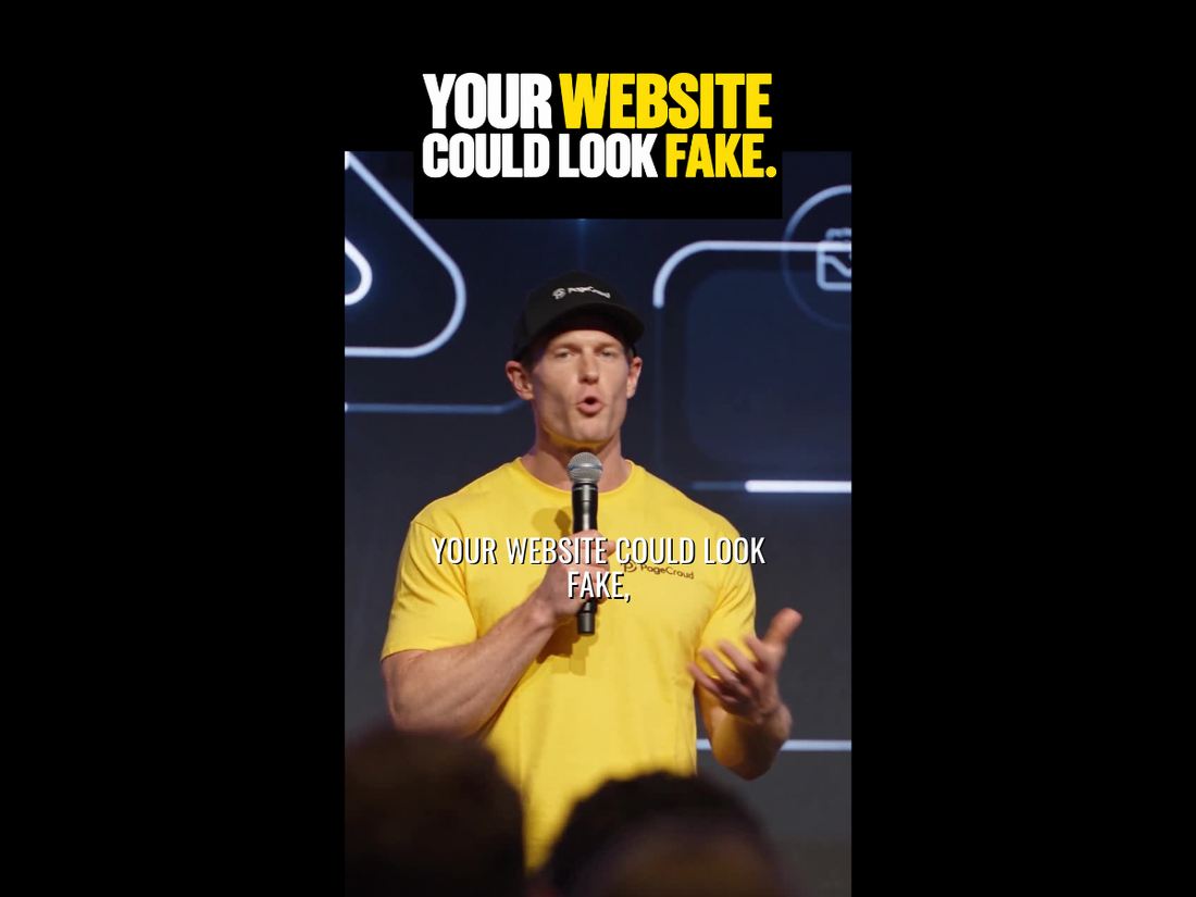 🌐 Your Website Could Look Fake — Even If Your Business Is Completely Genuine