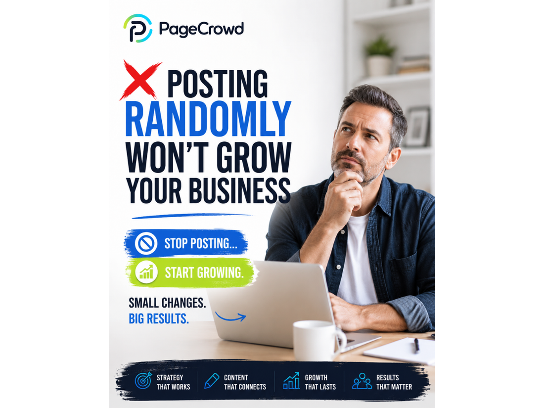 Why Posting Randomly Doesn't Grow Your Business
