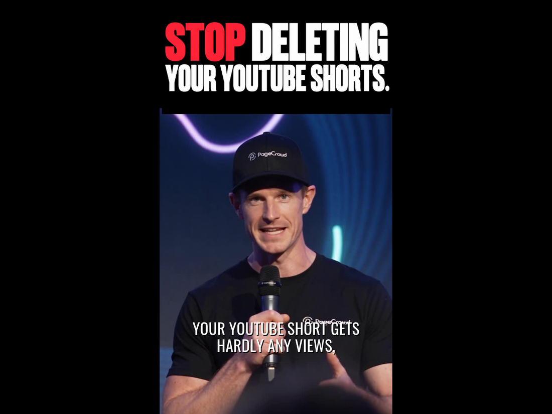 🚨 Stop Deleting Your YouTube Shorts Too Quickly