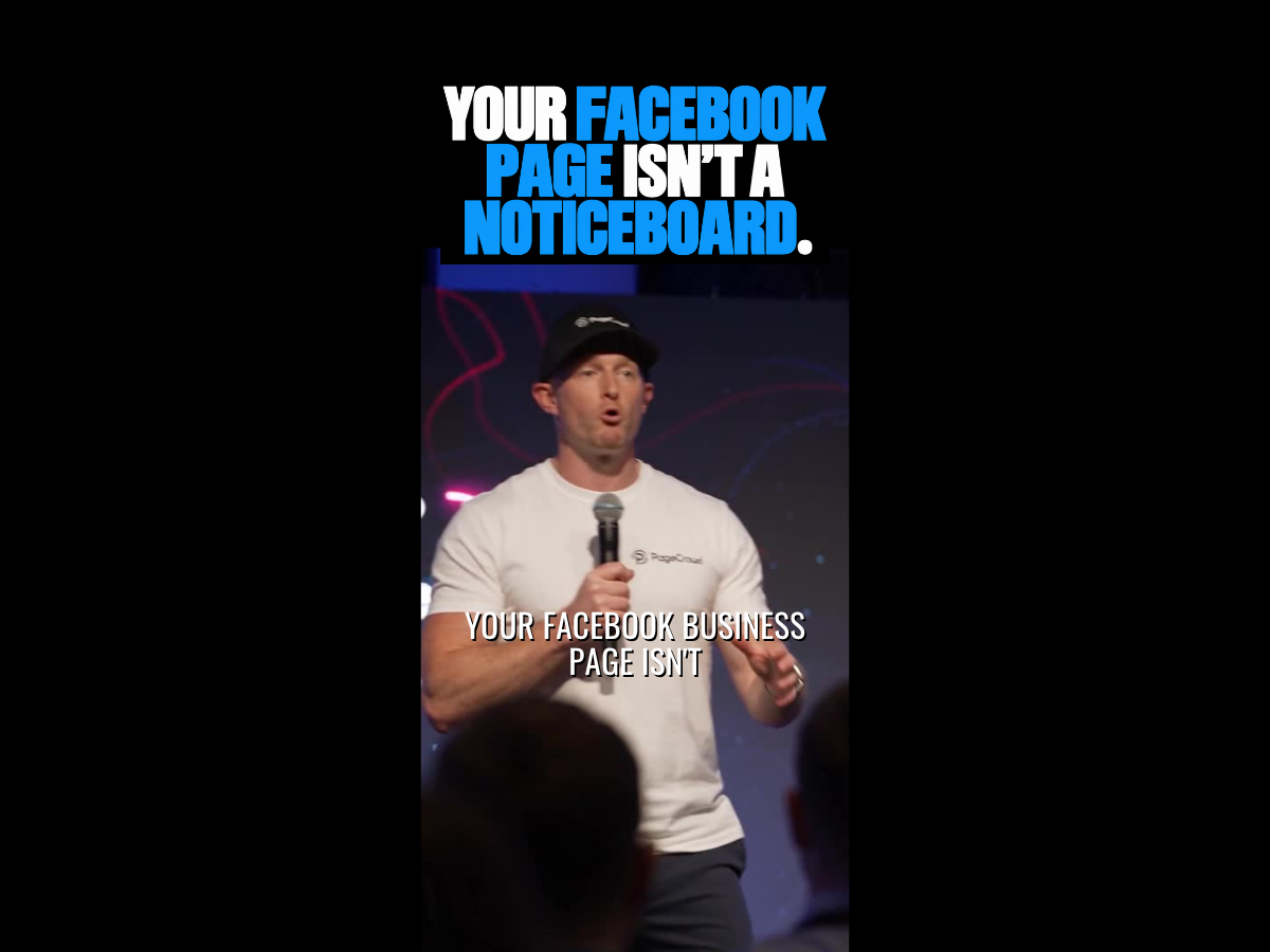 📘 Your Facebook Page Isn’t a Noticeboard