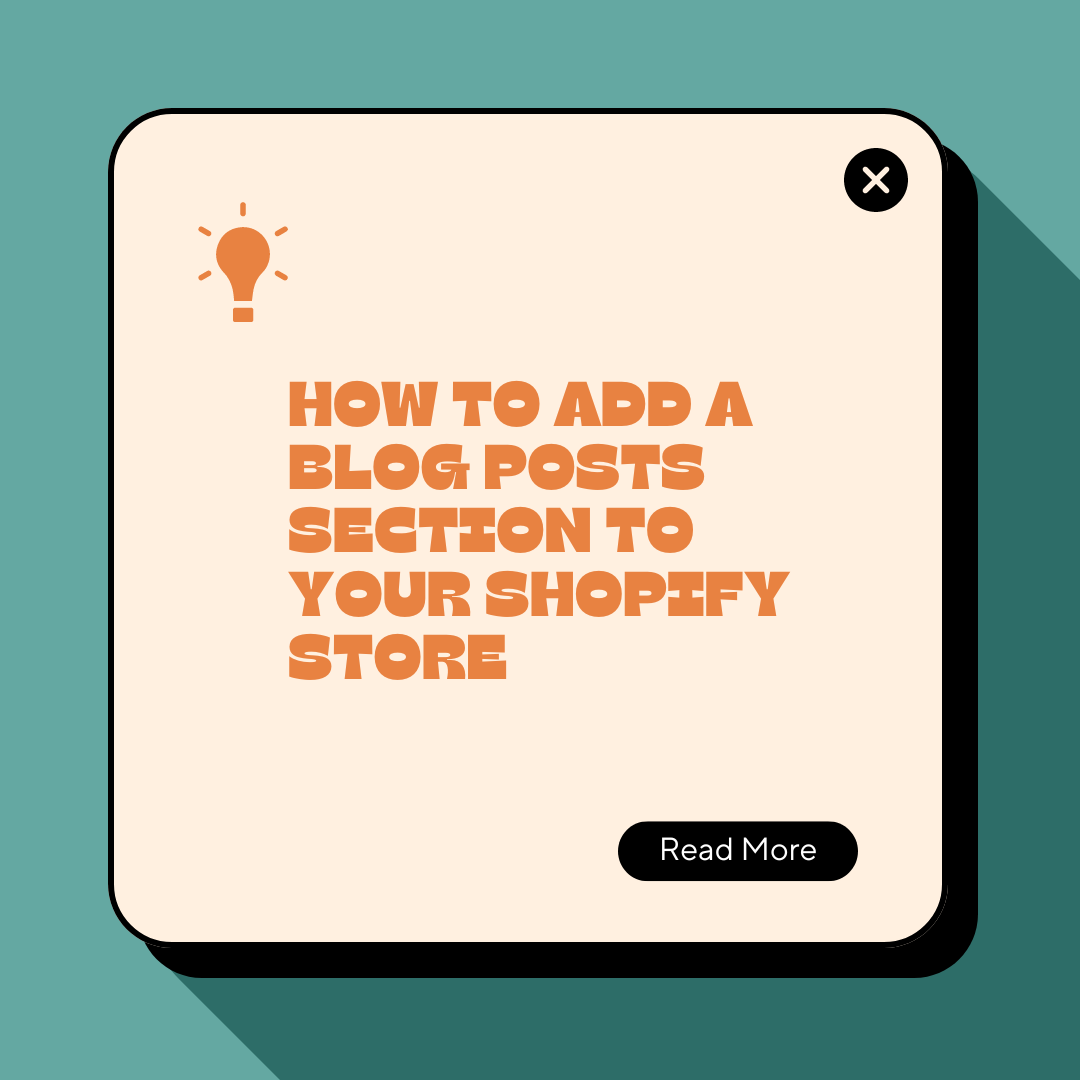 Post From Shopify How to Add a Blog Posts Section to Your Shopify Store – PageCrowd.co.uk