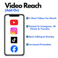 Social Media Video Content – 4 Videos (Add-On)