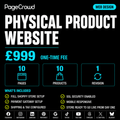 Physical Product Website (One Time Fee)