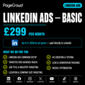 LinkedIn Ads Package - Basic (Monthly Fee)