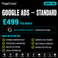 Google Ads Package  – Standard (Monthly Fee)