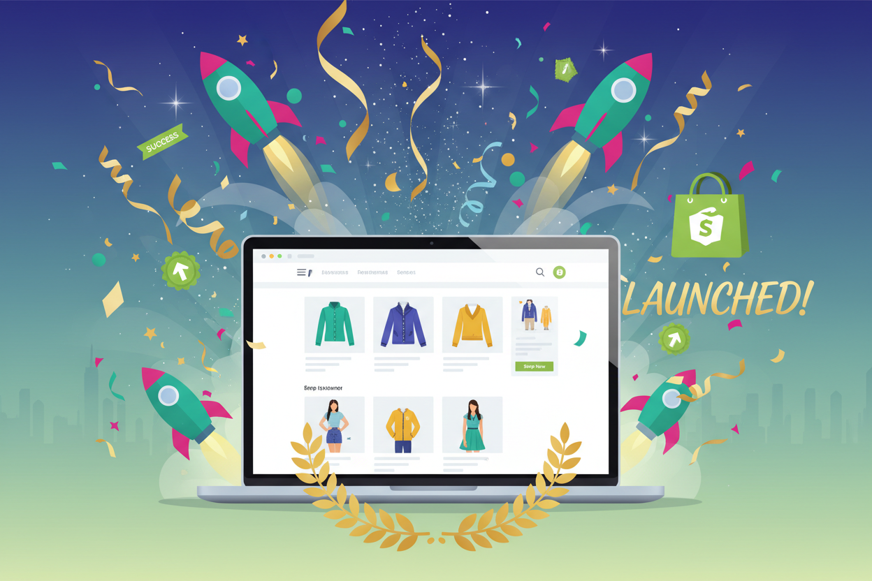 Shopify Website Launch (One Time Fee)